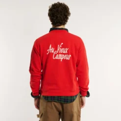 Au Vieux Campeur - Sweat Gaston - Rouge