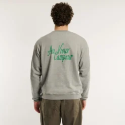 Au Vieux Campeur - Sweat Gaston - Gris Clair
