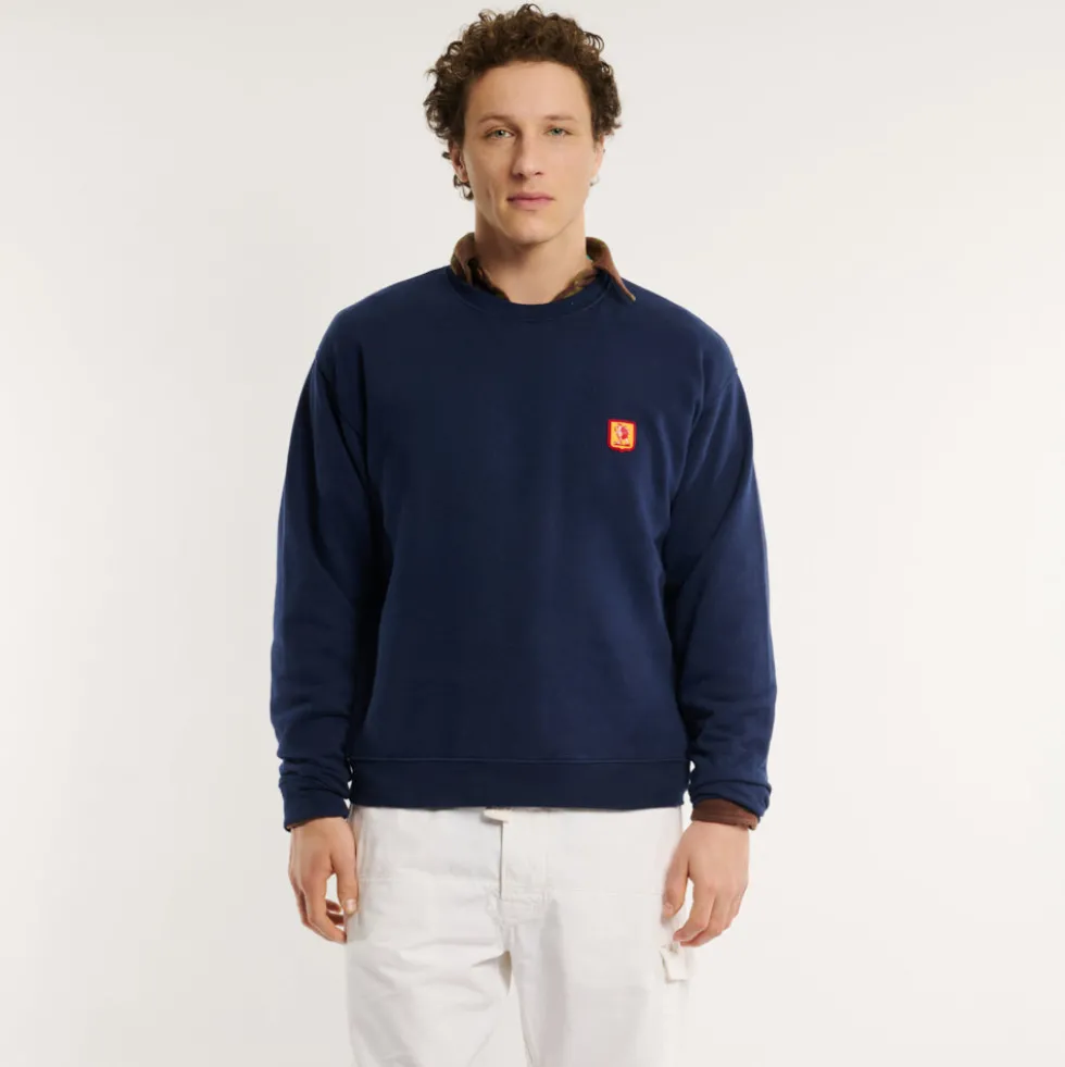 Au Vieux Campeur - Sweat Gaston - Marine