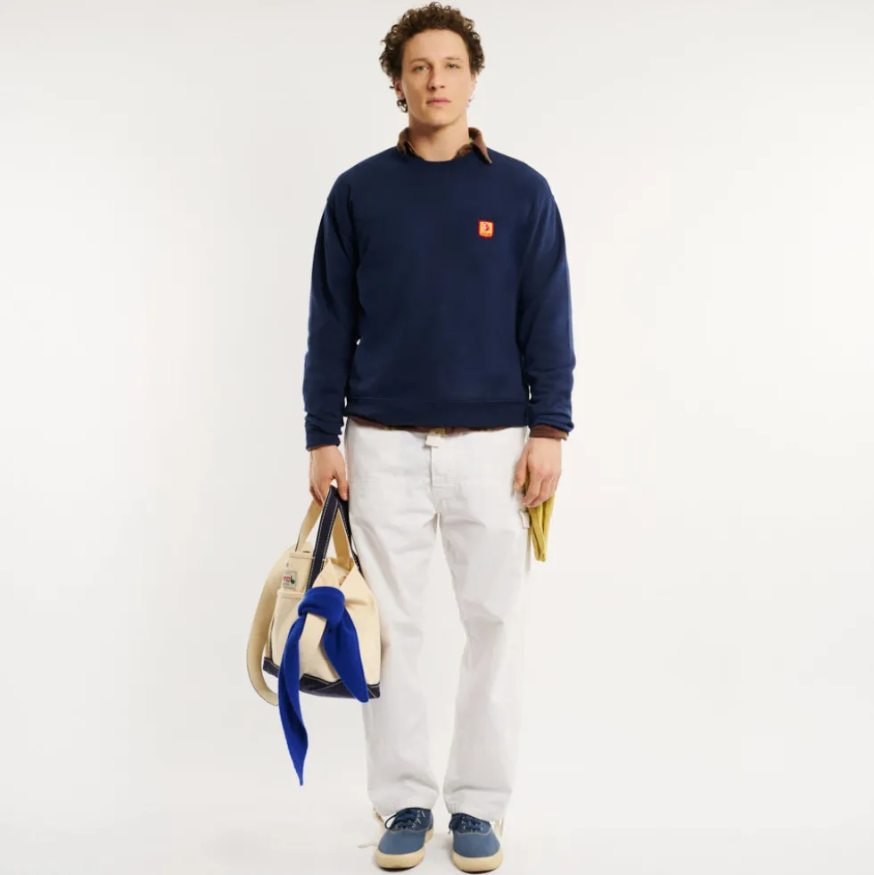 Au Vieux Campeur - Sweat Gaston - Marine