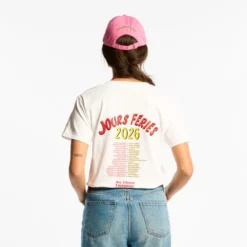 Au Vieux Campeur - T-shirt Manches Courtes Jours Feries 2026 - Blanc