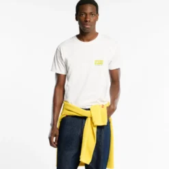 Au Vieux Campeur - T-shirt Manches Courtes Tentes - Blanc