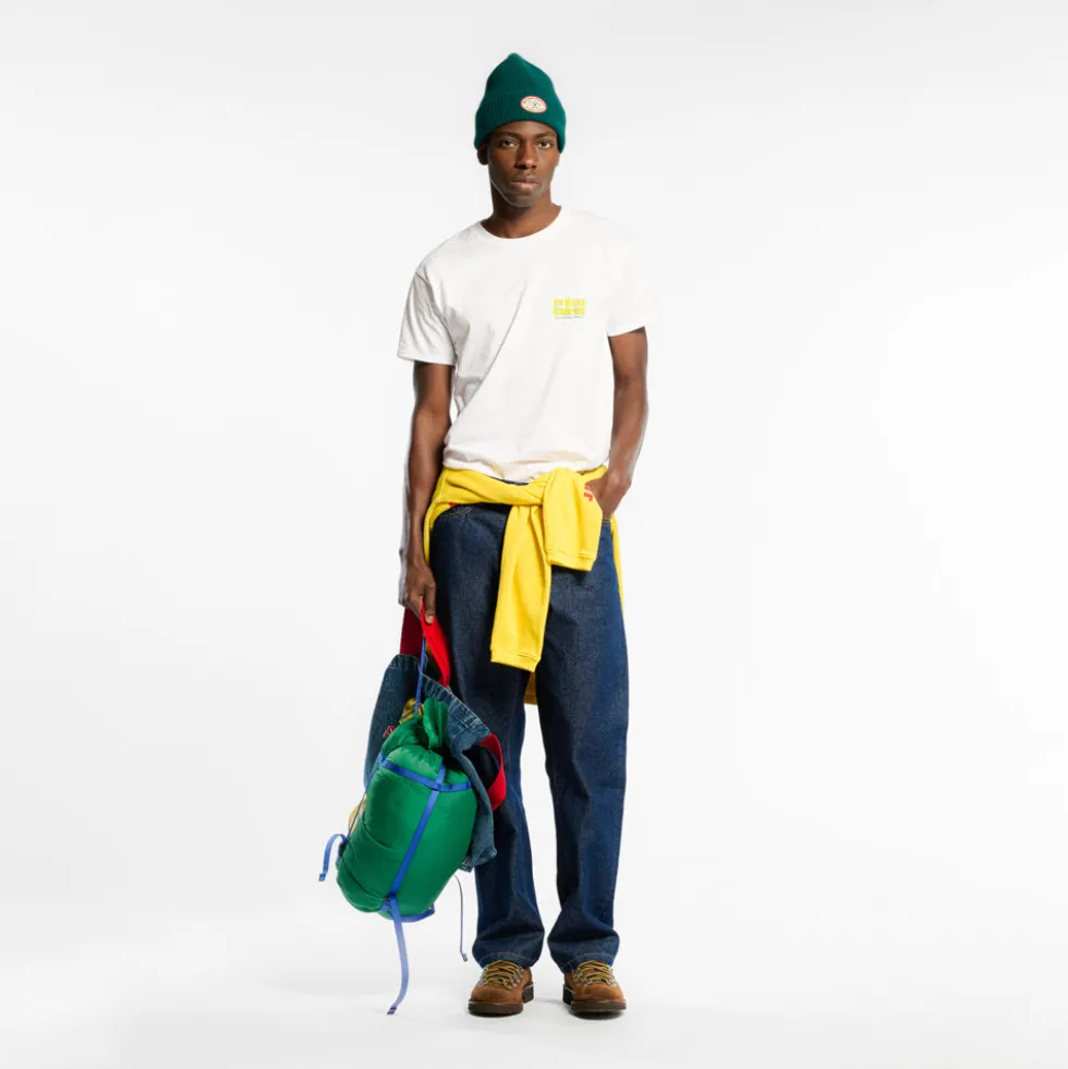Au Vieux Campeur - T-shirt Manches Courtes Tentes - Blanc