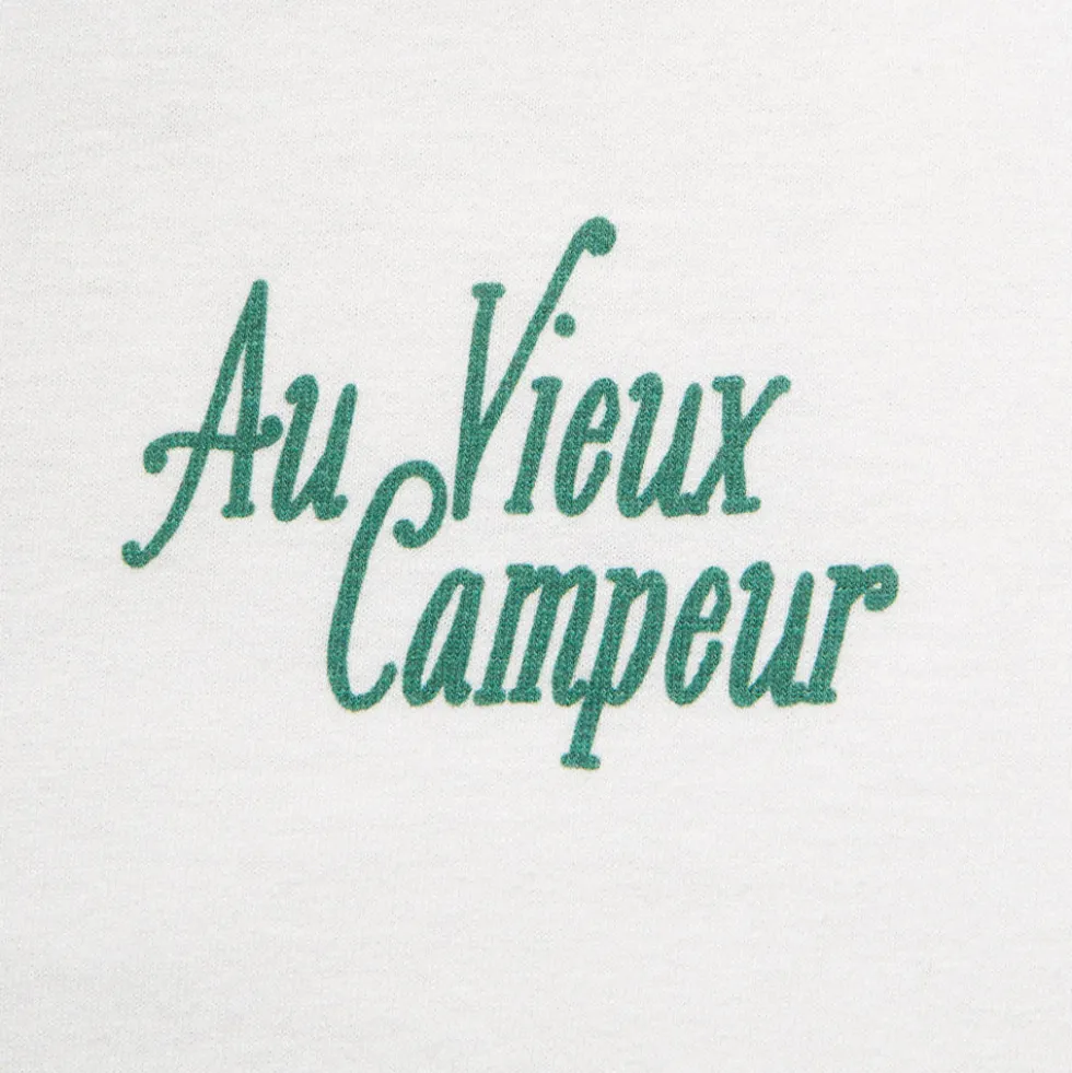 Au Vieux Campeur - T-shirt Manches Courtes Sommets - Blanc