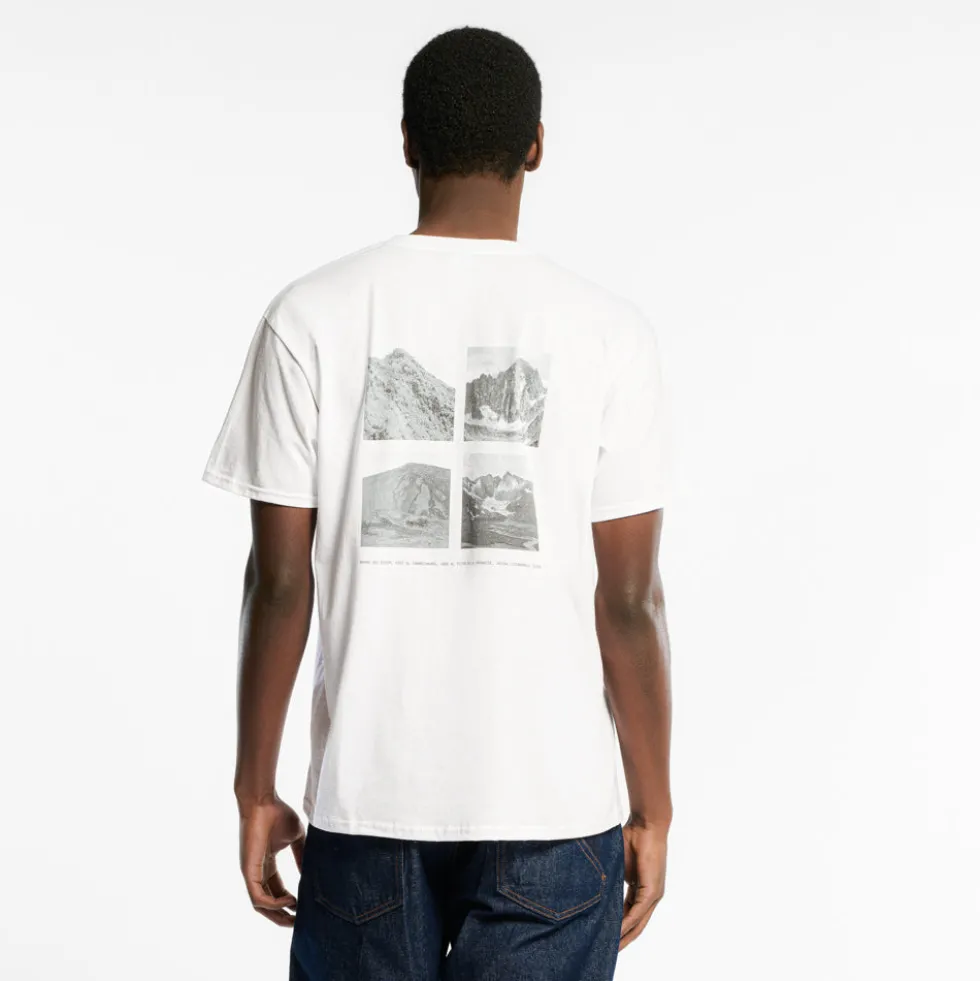 Au Vieux Campeur - T-shirt Manches Courtes Sommets - Blanc
