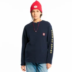 Au Vieux Campeur - T-shirt Manches Longues Aravis - Marine