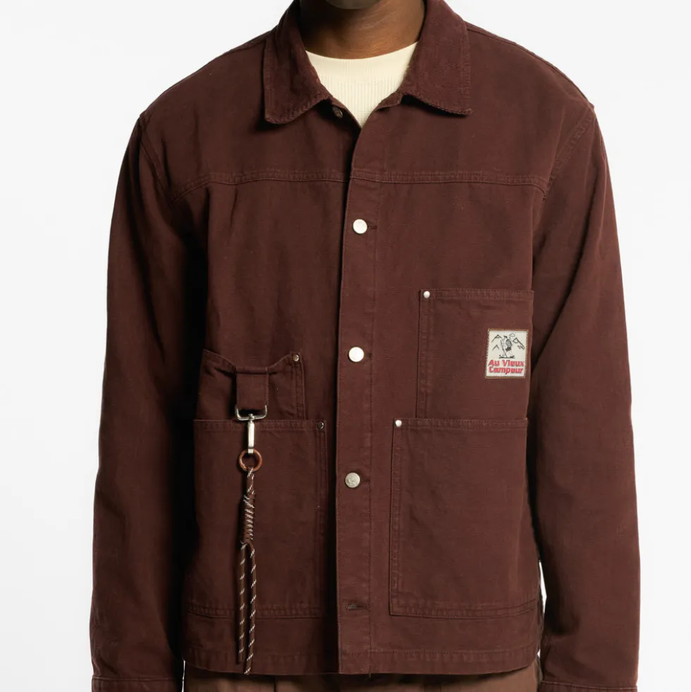 Au Vieux Campeur - Veste Canva Henri - Chocolat