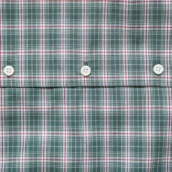 Au Vieux Campeur - Veste à carreaux Claude - Vert & Blanc
