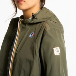 Au Vieux Campeur x K-way - Veste Claude 4.0 - Kaki