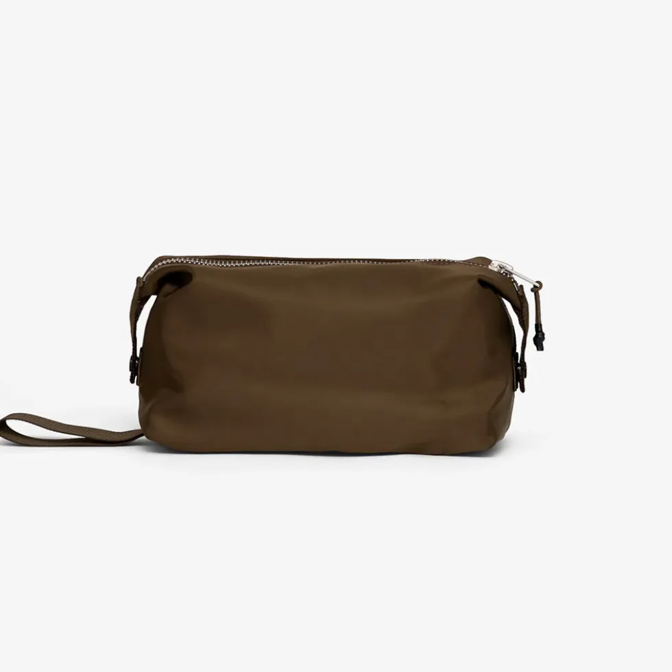 Ay studios - Trousse de toilette Wash Bag - Vert Foncé