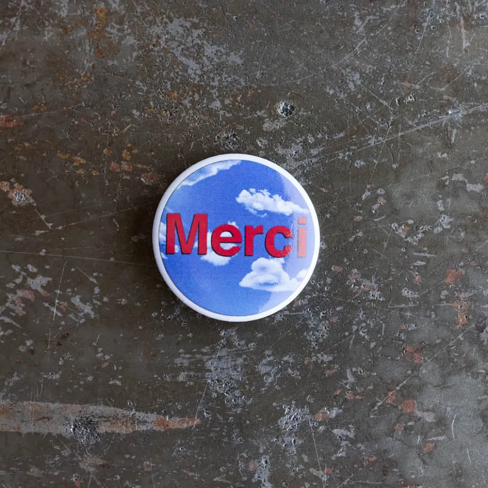 Badge Merci - Nuage