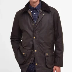 Barbour - Veste Ashby Wax Jacket - Olive