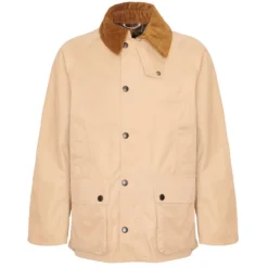 Barbour - Veste Os Pleached Bedale Casual - Beige