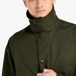 Barbour - Veste Os Pleached Bedale Casual - Sauge