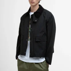 Barbour - Veste Os Spey - Noir