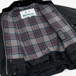 Barbour - Veste Os Transport Wax - Noir