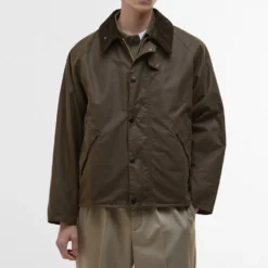 Barbour - Veste Os Transport Wax - Beech