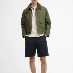 Barbour - Veste Spey Wax - Light Moss