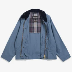 Barbour - Veste Transport Cotton - Bleu Washed