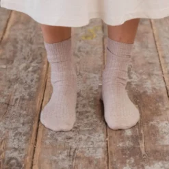 Baserange - Chaussettes Mi-Hautes Côtelées - Haptic