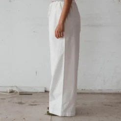 Baserange - Pantalon Kolla - Blanc