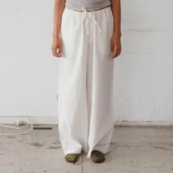 Baserange - Pantalon Kolla - Blanc