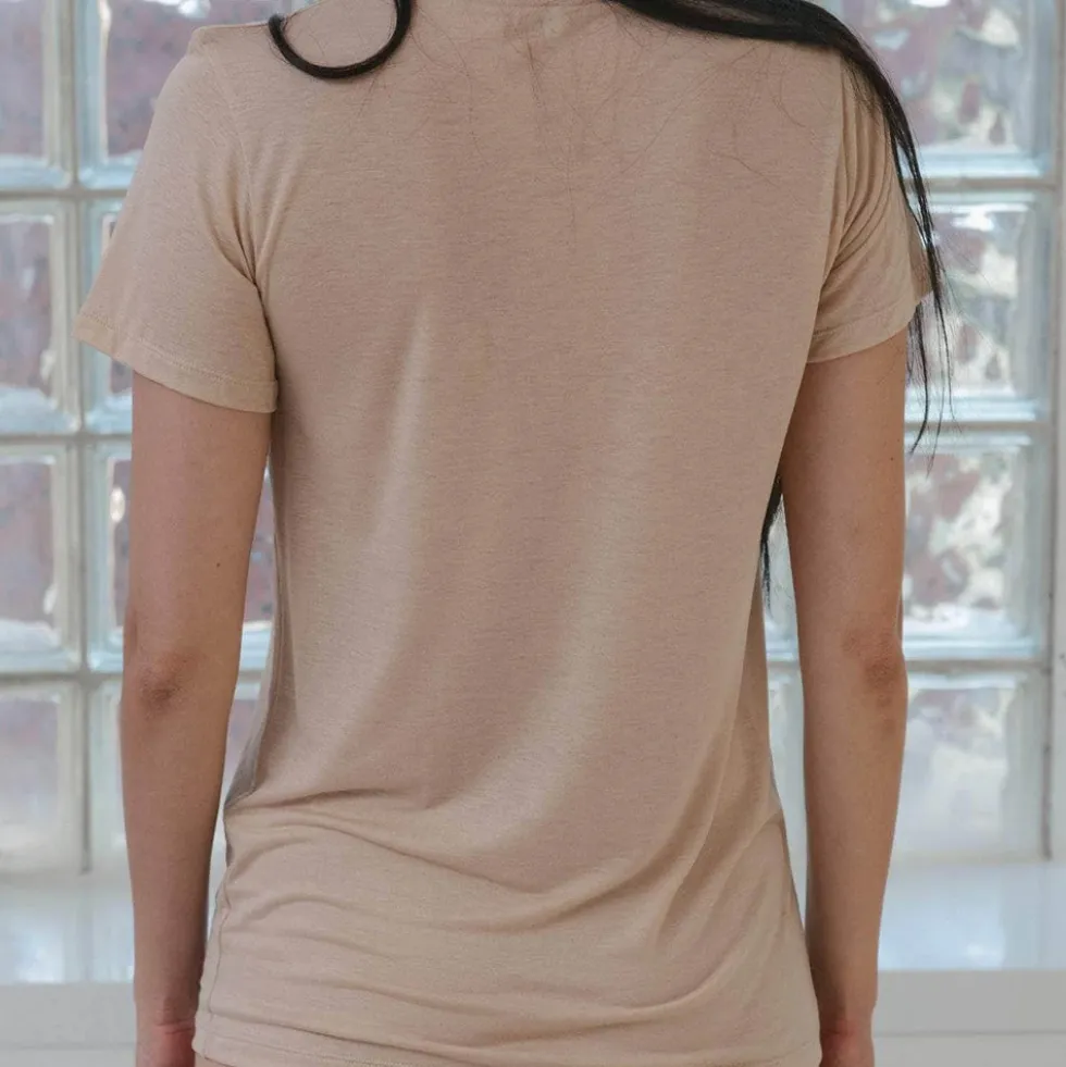 Baserange - Tee-Shirt - Nude