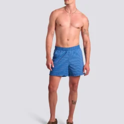 Bather - Maillot de bain Modern Trunk - Bleu Brine