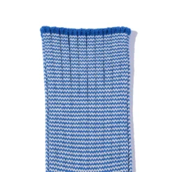 Beams Plus - Chaussettes Rib Pinstripe - Bleu & Jaune