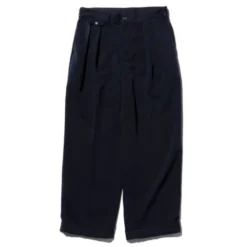 Beams Plus - Pantalon 2 Pleats PE Twill - Marine