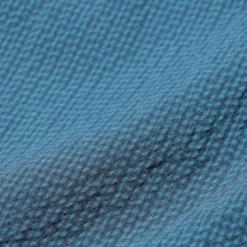 Beams Plus - Short Gaufré Gingham - Bleu