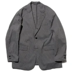 Beams Plus - Veste Costume 3B Gaufrée - Gris