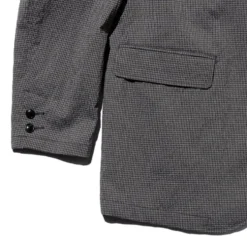 Beams Plus - Veste Costume 3B Gaufrée - Gris