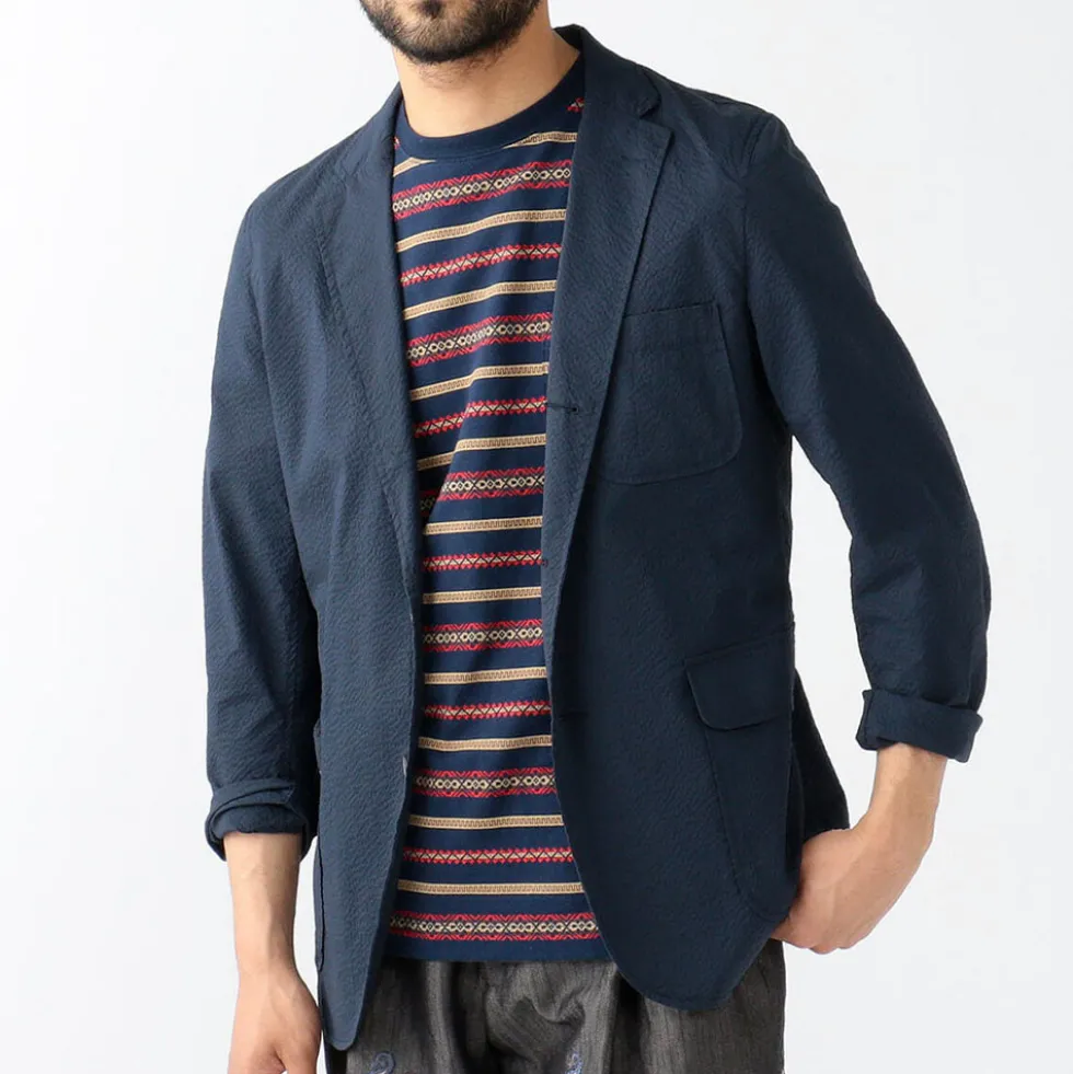 Beams Plus - Veste Costume - Marine