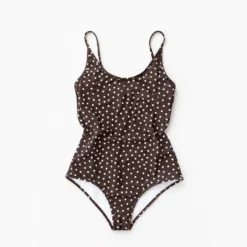 BELLINI BIKINI - Maillot de bain Saona - Pois Marron
