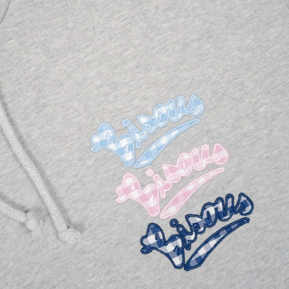 Bisous Skateboard - Hoodie Gianni Vichy - Gris