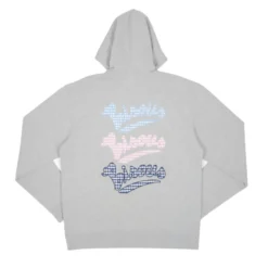 Bisous Skateboard - Hoodie Gianni Vichy - Gris