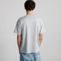 Bisous Skateboard - T-shirt Glamour - Gris Washed