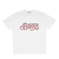 Bisous Skateboard - T-shirt Glamour Caviar - Blanc
