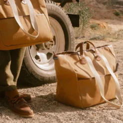 Bleu de Chauffe - Cabas 48H Melo - Camel
