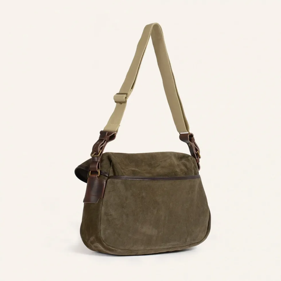 Bleu de Chauffe - Sac Musette du Pecheur S - Musk