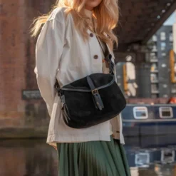 Bleu de Chauffe - Sac Musette XS - Noir