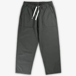 Bleu - Pantalon Relaxed Solid Color - Kaki