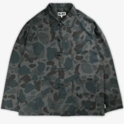Bleu - Veste Shanghai Camo - Frogskin