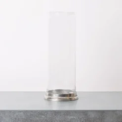 Bocal en verre et étain - Cosi Tabellini