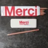 Boite 6 crayons papier HB Merci