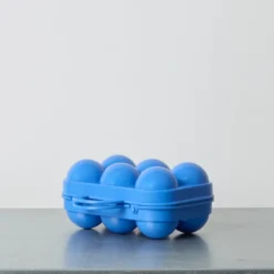 Boite porte 6 oeufs - Bleu