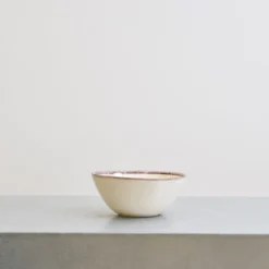 Bol en grès - Crème & Marron
