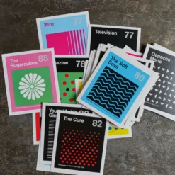 Boîte de cartes postales - Post-punk