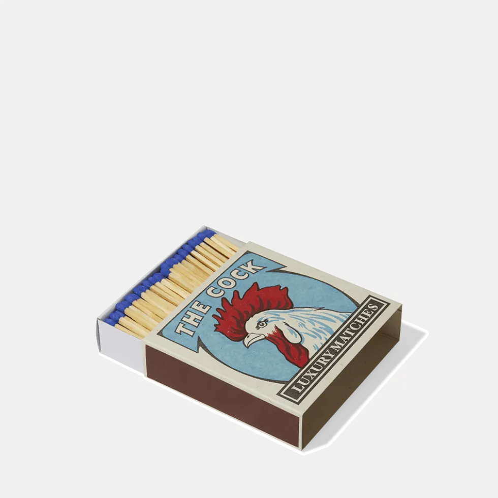 Boîte de 150 grandes allumettes - Coq - Archivist